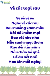 Vè các loại rau