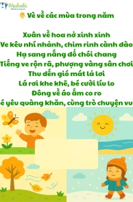 Vè về các mùa trong năm