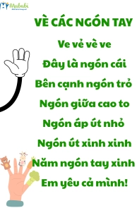 vè về các ngón tay