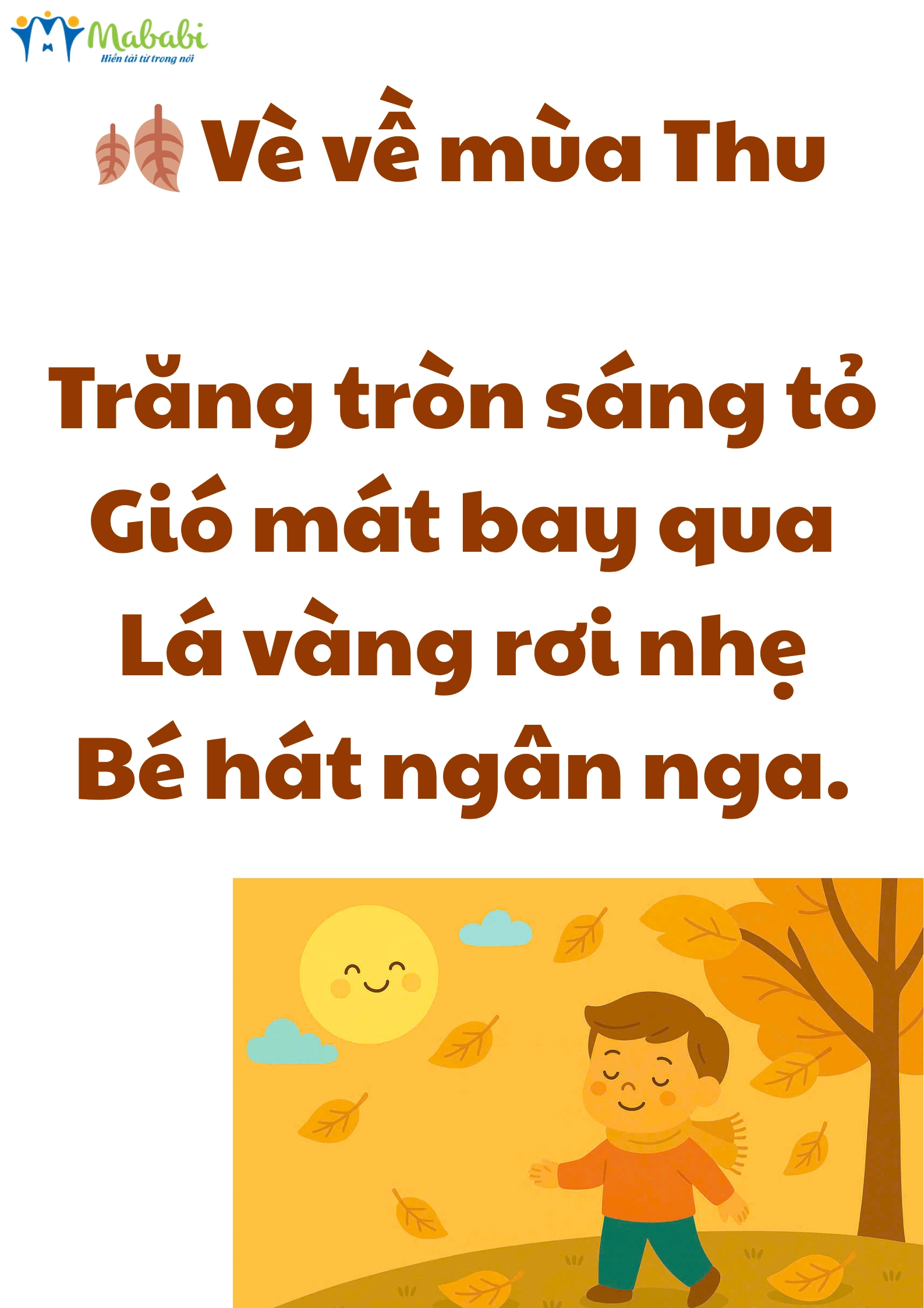 Vè về mùa Thu