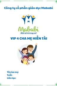 Vip 4 Cha mẹ hiền tài