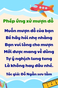 Phép ứng xử mượn đồ