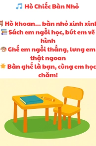 Hò chiếc bàn nhỏ