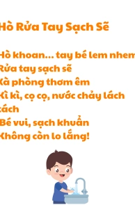 Hò rửa tay sạch sẽ