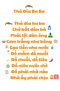 Thả đỉa ba ba