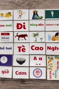 Bộ thẻ đọc sớm bằng não phải