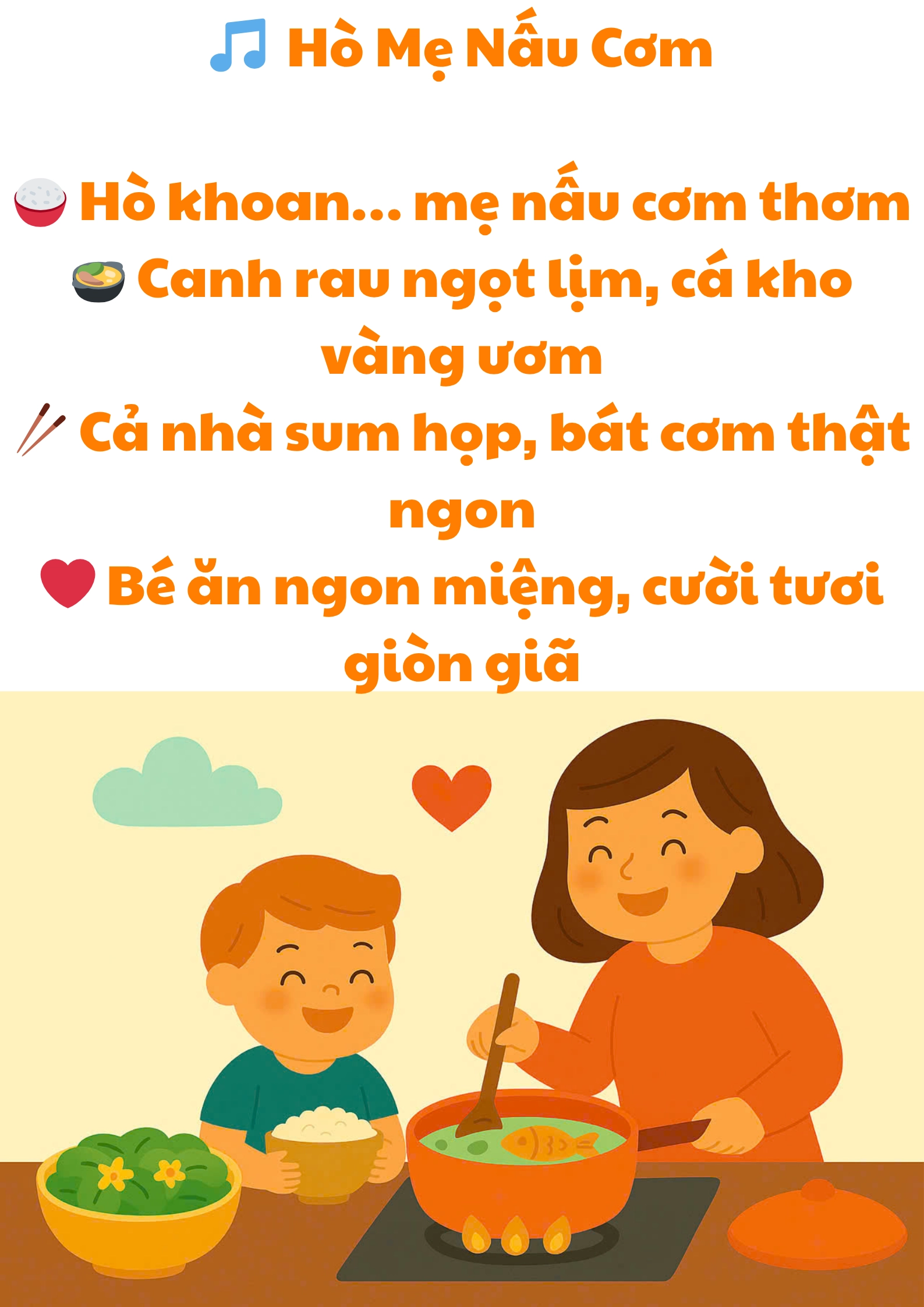 Hò mẹ nấu cơm
