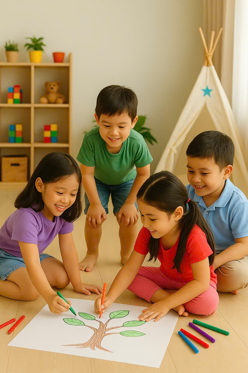 Hợp Tác – Khi Con Học Cách Gắn Kết Để Cùng Lớn Lên