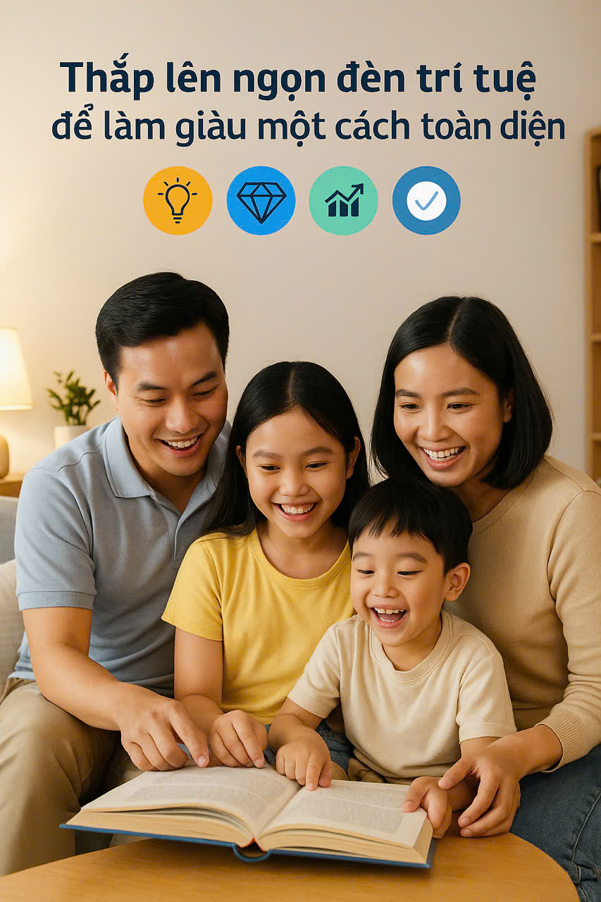 Thắp đèn trí tuệ – Sáng ngôi nhà toàn diện