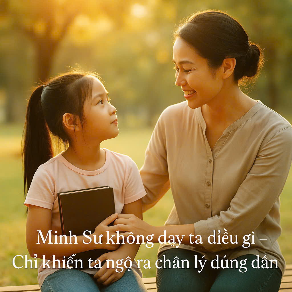 Minh Sư – Người giúp con triệt ngộ chân lý đúng đắn trong đời